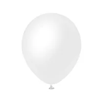 Balony Kalisan satynowe opalizuj�ce bia�e