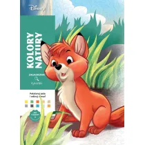 Art therapy. Kolorowanka antystresowa. Disney. Kolory natury. Zagadkowe rysunki