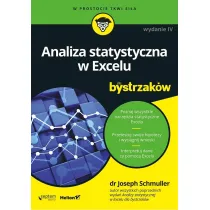 Analiza statystyczna w Excelu dla bystrzak�w