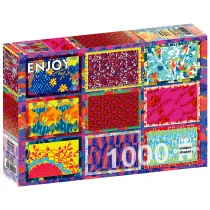 Puzzle 1000 el. Kolorowe wzory 5 Enjoy