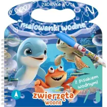 Malowanka 200X140 Zadanka & malowanki wodne. Zwierz�ta wodne  PISAK SKRZAT 981048