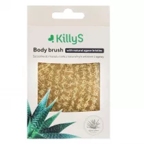 KillyS Szczotka do ciaa z naturalnym wosiem z agawy