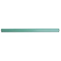 Pbs Listwa zaciskaj�ca DONAU, PVC, A4, 10mm, do 100 kartek, zielona