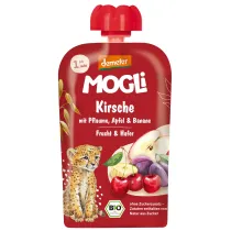 Mogli Mus jab�ko - �liwka - banan - wi�nia - owies od 1 roku demeter 100 g Bio