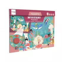 Puzzle magnetyczne i gra 2w1 Syrenki Scratch