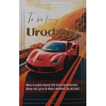 Yeku Karnet urodziny z wymiennymi cyframi JCX-238