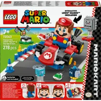 LEGO Super Mario Mario Kart - Interaktywna figurka LEGO Mario i Standard Kart 72043