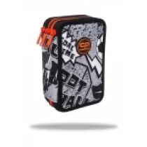 CoolPack Pi�rnik potr�jny z wyposa�eniem Jumper 3 Grey Ball