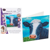 Diamentowa mozika Krowa 18x18cm Pro Kids