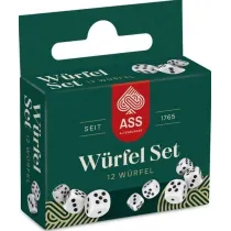 Koci do gry biae 12 szt CARTAMUNDI