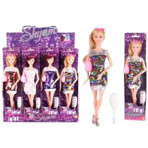 Lalka w cekinowej sukience MIX Trifox