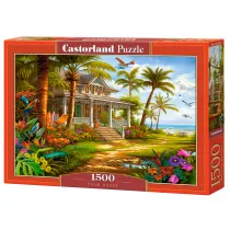 Puzzle 1500 el. Palm House Castorland