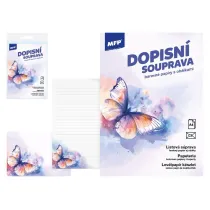 Papeteria lux 5+10 motyl