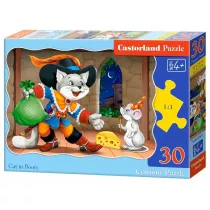 Puzzle 30 el. Cat in Boots Castorland