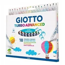 Pisaki Turbo Advanced 18 kolor�w GIOTTO
