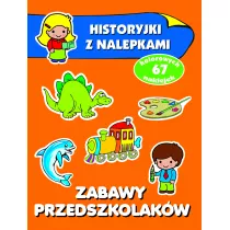 Zabawy przedszkolakw. Historyjki z nalepkami