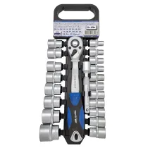 Adler Zestaw kluczy nasadowych 1/2" 21 el.