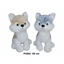 Pies Husky 30cm - 2 kolory Sun-Day