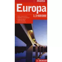 Europa. Mapa samochodowa 1:3 400 000