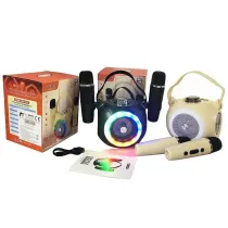 Adar G�o�nik karaoke 2 mikrofony USB MIX