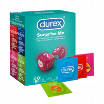 Durex Prezerwatywy Suprise Me mix 40 szt.