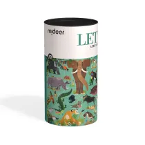 Puzzle Uczmy si�! - Zwierz�ta Afryki Yamann