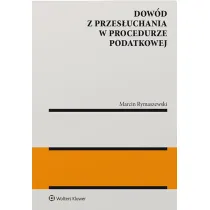 Dow�d z przes�uchania w procedurze podatkowej