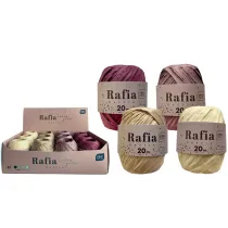 Interdruk Rafia na szpulce Satin Gold 20m