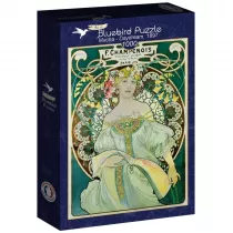 Puzzle 1000 el. Mucha, Kr�lowa dnia Bluebird Puzzle