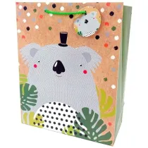 Fresh Torebka ozdobna matowa Koala 26x32x12cm