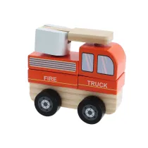 Zabawka drewniana Fire truck 61766 Trefl