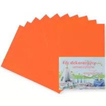 Penword Filc A4 samoprzylepny pomara�czowy 20x30 cm