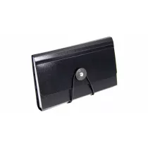 Biurfol Teczka z gumk� PP 18x12 cm, 13 przegr�dek