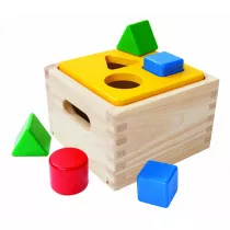 Skrzynia z figurami geometrycznymi plan toys