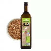 Big Nature Olej lniany toczony na zimno 1 l Bio