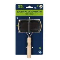 Szczotka dla zwierz�t 2stronna naturalna TRIK&ROLL 560690