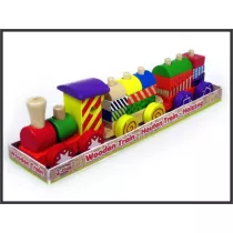 Pocig drewniany 2 wagony 610063 08097