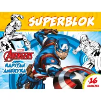 Superblok. Marvel Avengers. Kapitan Ameryka