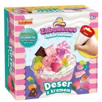 Zabawkowe dekorowanie Deser z kremem Dumel
