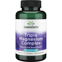 Swanson, Usa Triple Magnesium Complex 400 mg - suplement diety 100 szt.