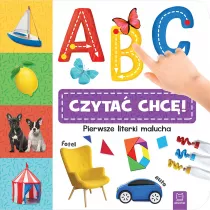 Abc czyta chc pierwsze literki malucha