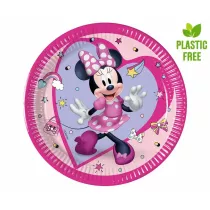 Godan Talerzyki papierowe Minnie Junior 20cm 8 szt.