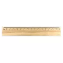 Ziemia Obiecana Ekologiczna linijka z sosny 20 cm
