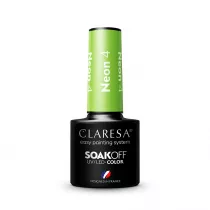 Claresa Soak Off UV/LED Neon lakier hybrydowy 4 5 g