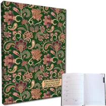 Kalendarz nauczyciela 2026/27 A5 tyg Paisley Green