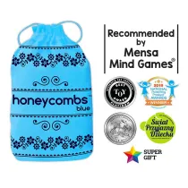 Honeycombs Blue - plastry miodu