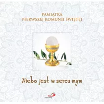 Pami�tka I Komunii �wi�tej.Niebo jest w sercu mym