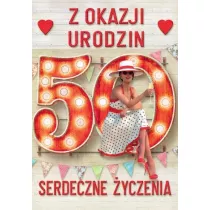 Trend Kartka okoliczno�ciowa Urodziny du�a 50 TDF25