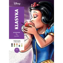Disney. Klasyka. Zagadkowe rysunki. Art therapy. Kolorowanka antystresowa