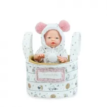 Lalka hiszpaska Mini Golosinas w koszyczku 21cm Marina Pau